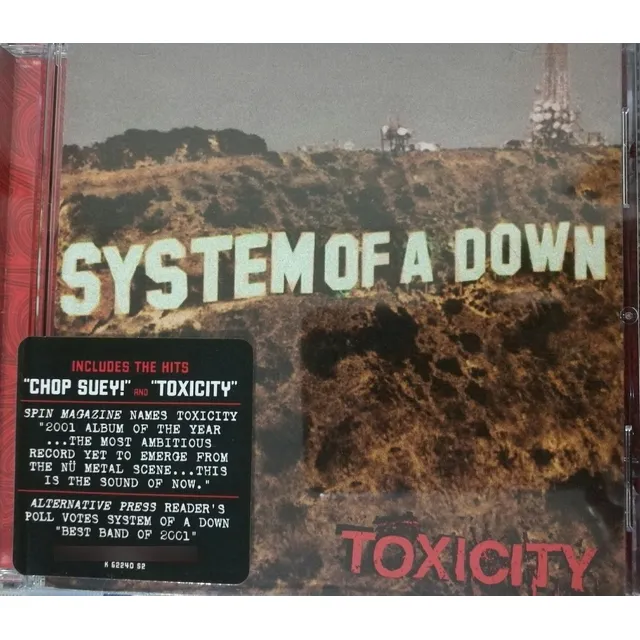 System Of A Down Toxicity Cd Original