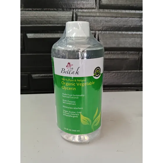 Glicerina Organic Vegetable 500 Ml