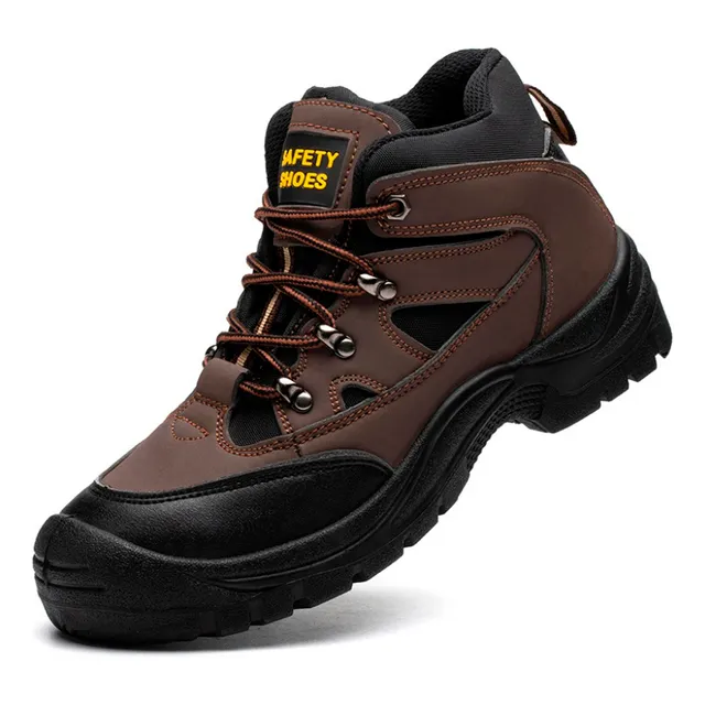 Bota Con Casquillo De Trabajo Industrial Protector Comoda