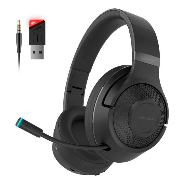 Auriculares Inalámbrico O Cableado Plegables Mic 25h Botones