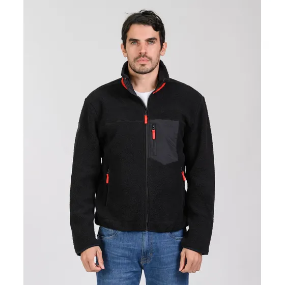 Campera Corderito Hombre Brooksfield Sport 7031b