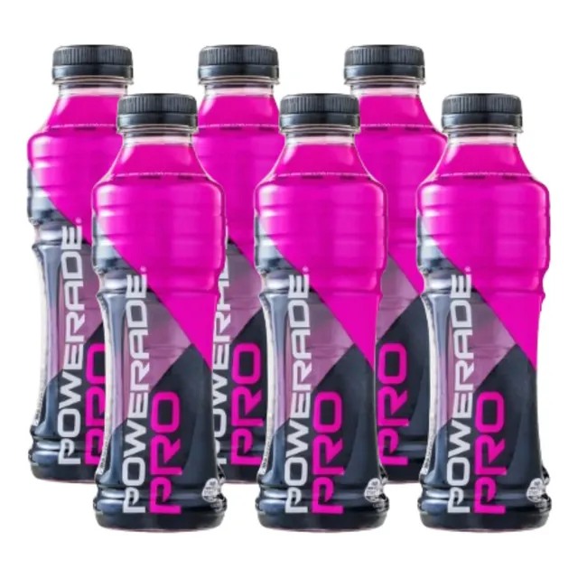 Powerade - Isotônico Sabor Uva 500ml - 6 Unidades