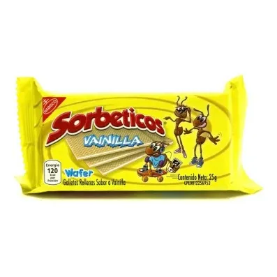 Galletas Sorbetico Vainilla Nabisco Unidad 25g