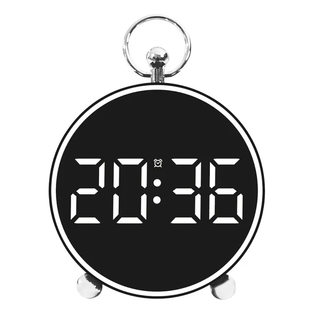 Relógio De Mesa Digital Led Despertador Data Temperatura Dia