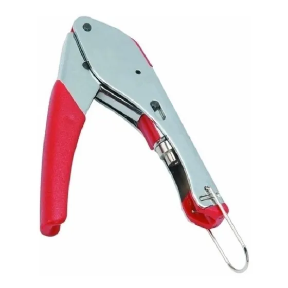 Crimpeadora Coaxial Para Conectores F, Rca, Bnc