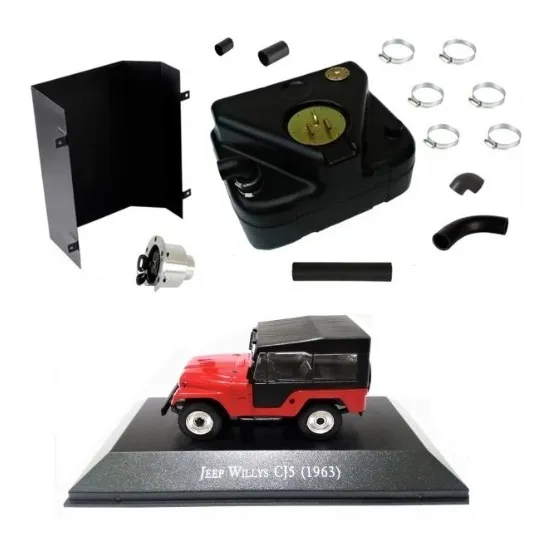 Kit Tanque Combustible Jeep Williz Cj5 60 Litros Completo !