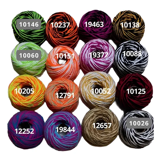 Hilo Pabilo 2 Y 3 Hebras (20 Ovillos 40g)