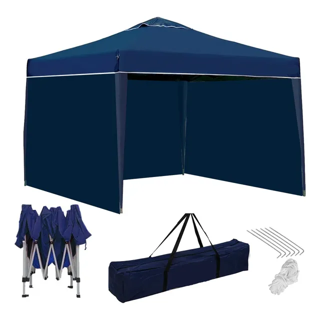 Gazebo Tenda Articulado Sanfonada 3x3 + 3 Paredes Jau Pesca