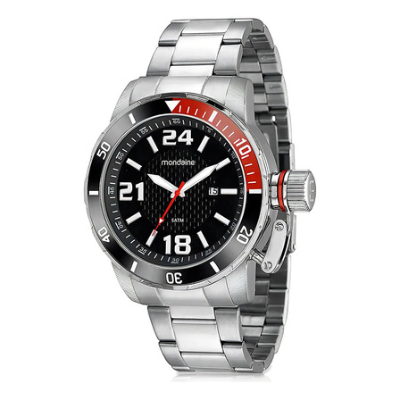 Relógio Mondaine Masculino Street Prata 99514g0mvne2 Relógio Mondaine Masculino Street Prata 99514g0mvne2