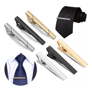 Kit 6pzs Pisa De Corbata Clips Para Hombres Boda Negocio Kit 6pzs Pisa De Corbata Clips Para Hombres Boda Negocio