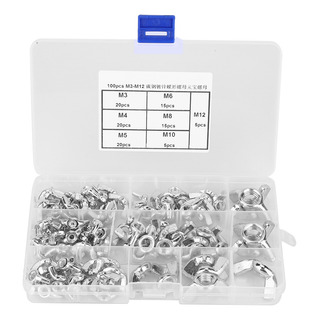 Tuerca, 100 Unidades, Tuercas De Mariposa M3/m4/m5/m6/m10/m1 Tuerca, 100 Unidades, Tuercas De Mariposa M3/m4/m5/m6/m10/m1