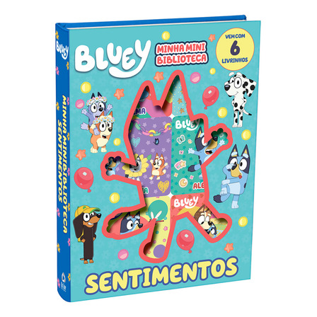 Bluey Minha Mini Biblioteca - Sentimentos Bluey Minha Mini Biblioteca - Sentimentos