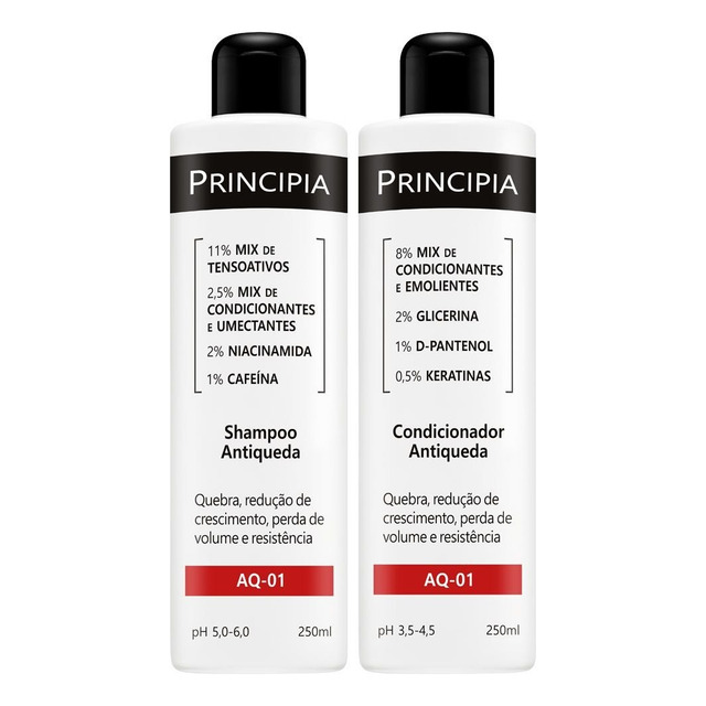 Kit Shampoo E Condicionador Antiqueda Aq-01 Kit Shampoo E Condicionador Antiqueda Aq-01