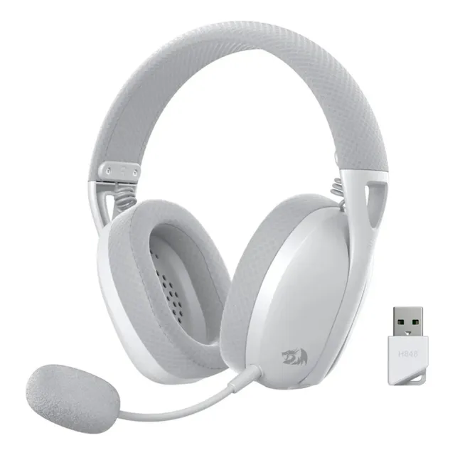 Auriculares Gamer Inalambrico Redragon Ire White Diginet