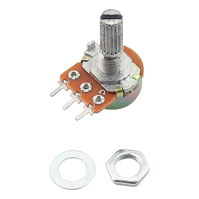 Potenciometro 5k Ohms Lineal Pote 20mm B5k Arduino Nubbeo