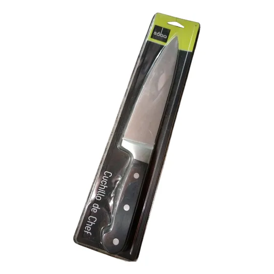 Cuchillo Cebollero O Chef Marca Saba Acero