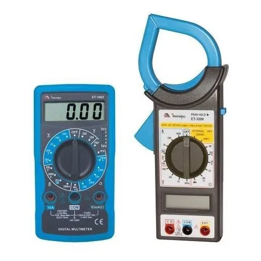 Kit Alicate Amperímetro Et-3200 + Multímetro Et-1002 Minipa