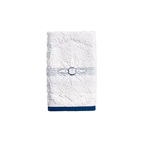 Destinations Medallon Nautico Azul Blanco Toalla Mano Baño X