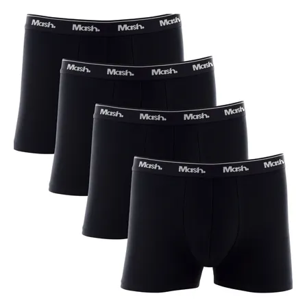 Kit 4 Cuecas Boxer Mash Box Algodão Original Promoção Cotton