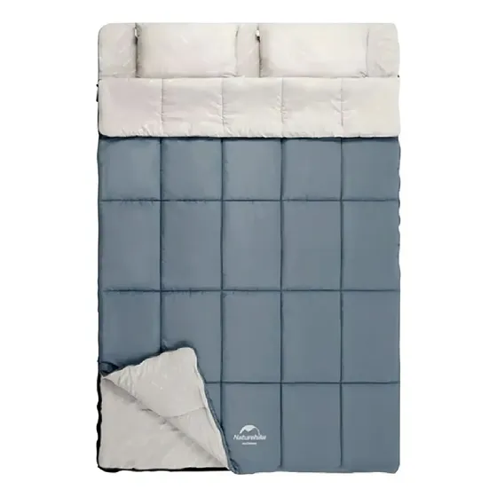 Sleeping Bag Doble Con Almohadas Hd250 (15°\u002F10°) Naturehike | Cuotas sin interés