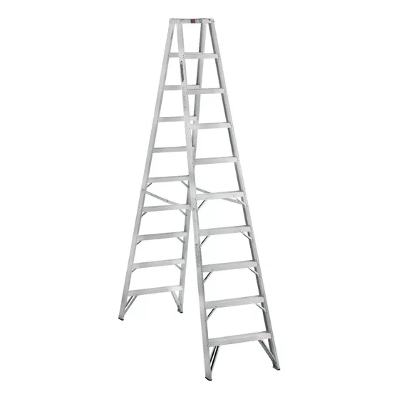 Escalera Aluminio Tijera Doble De 2.32m C-2231-08 Profesiona