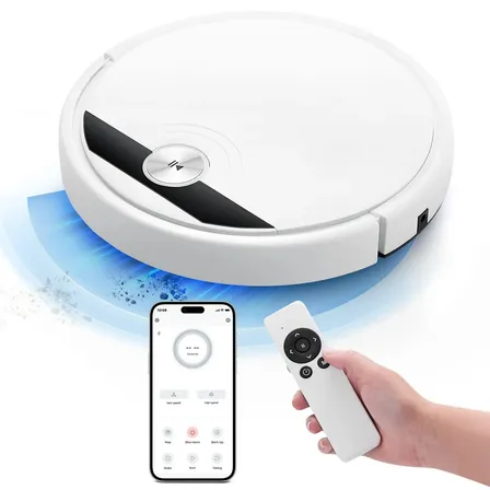 Aspirador Robô Forestory Robô Aspirador-55 Varre, Aspira, Passa Pano Wi-fi Alexa 2800pa, Navegação A Laser Lds De 360°, Aspirado E , Wi-fi Robô Aspirador Com Mapeamento