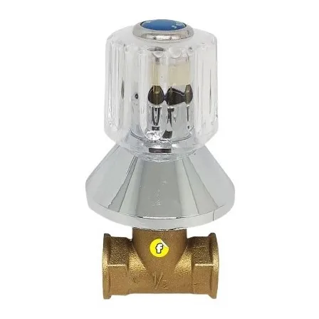 Llave Ducha Individual Sencilla Manilla Pomo 