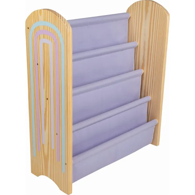 Porta Livro Infantil Montessori Madeira