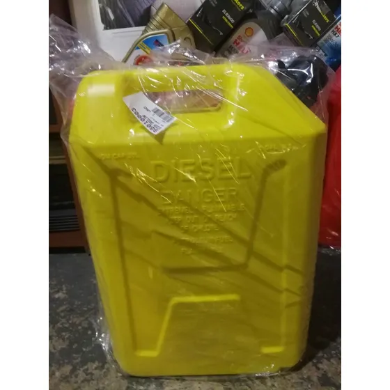 Bidon De Gasolina Amarillo 20 Litro.