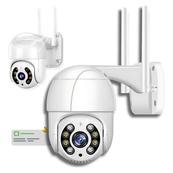 Câmera Smart Wifi A Prova D'água  Externa E Interna Hd Icsee