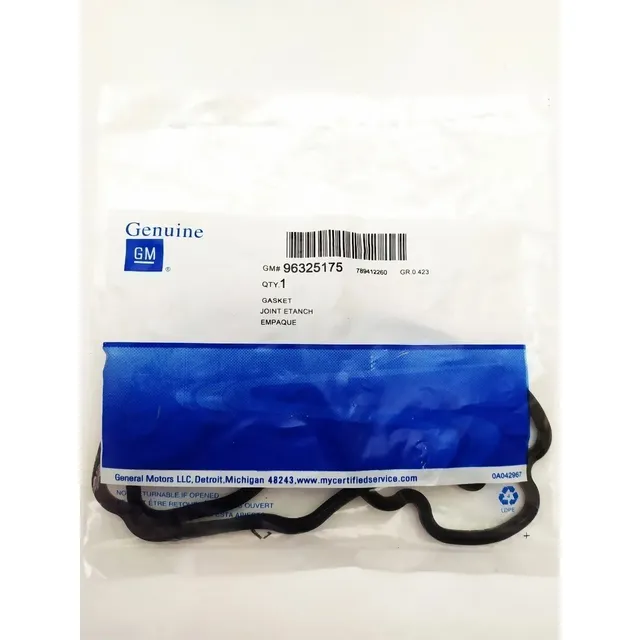 Empacadura Tapa Valvula Spark Gm 96325175 Original