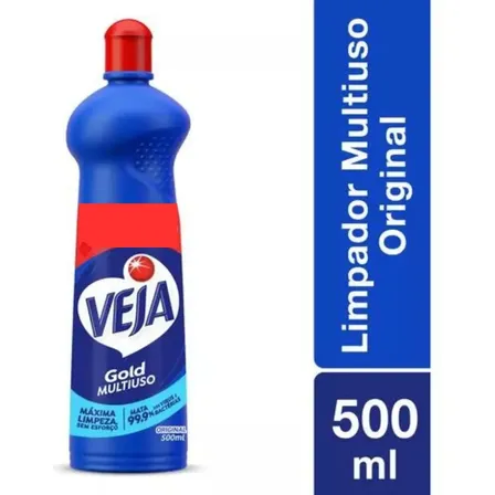 Limpador Veja Multiuso Gold 500ml Original Squeeze Limpeza