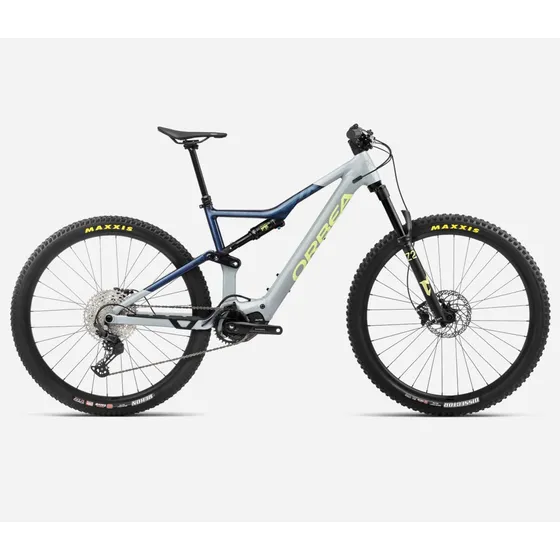 Bicicleta Eléctrica Mtb Orbea Rise H30 20 Mph 2023 Color Gris Tamaño del marco S