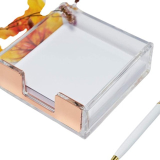 Porta Cartão Acrílico Transparente Com Detalhe Espelhado Ful Porta Cartão Acrílico Transparente Com Detalhe Espelhado Ful