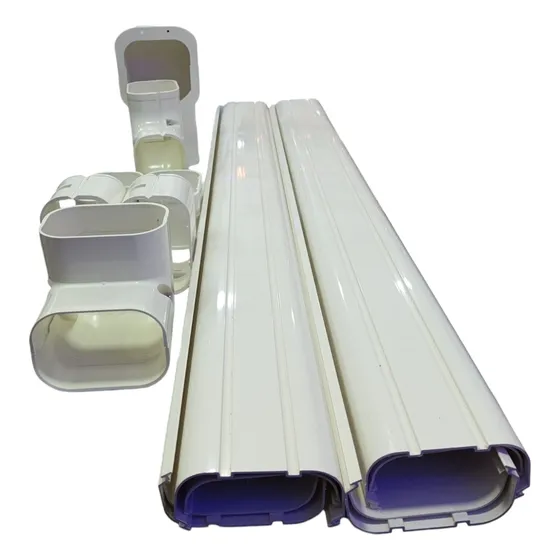 Kit De Canaletas Pvc Para Tubería Aire Acondicionado.