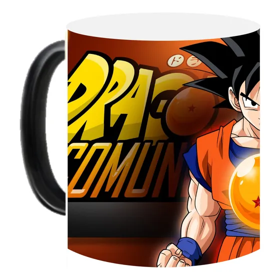 Mug Magico Dragon Ball Goku Vaso Magico