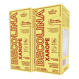 Kit 2x Becolina Xarope 200ml Kit 2x Becolina Xarope 200ml