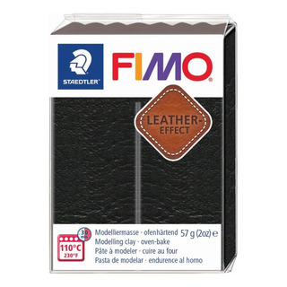 Arcilla Polimérica Efecto Cuero Negro Pasta Modelar Fimo Hor Arcilla Polimérica Efecto Cuero Negro Pasta Modelar Fimo Hor