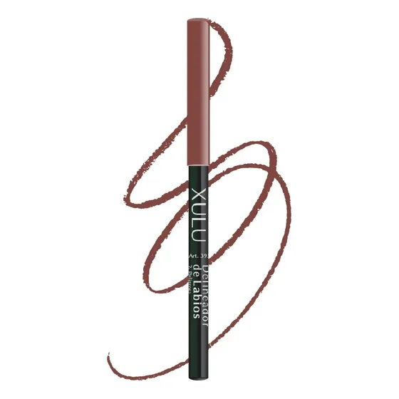 Lapiz Delineador De Labios Retractil Automatico Xulu Z395 Color 4-dark Latte