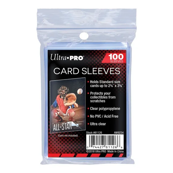 Sleeves Para Cards Ultra Pro X 100 Unidades