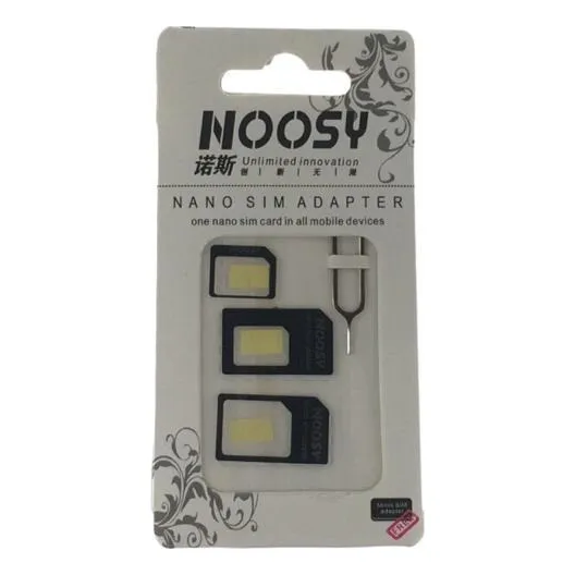 Convertidor Nano Micro Macro Sim Card Mas Clip Extractor