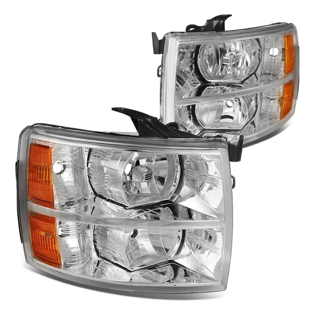 Set 2 Faros Delanteros Silverado 2008/20015 Nuevos