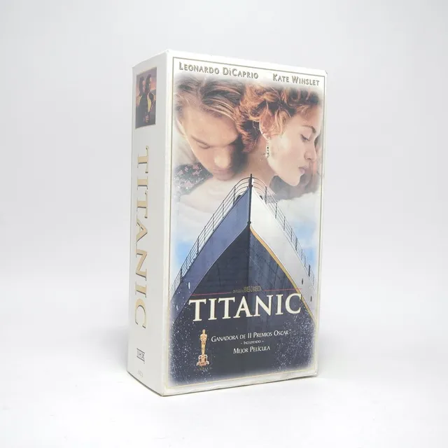 Vhs Titanic Leonardo Di Caprio Kate Winslet Ai3