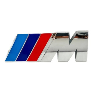Emblema Auto Moto Serie M Bmw Adherible Int/ext Cromo Emblema Auto Moto Serie M Bmw Adherible Int/ext Cromo