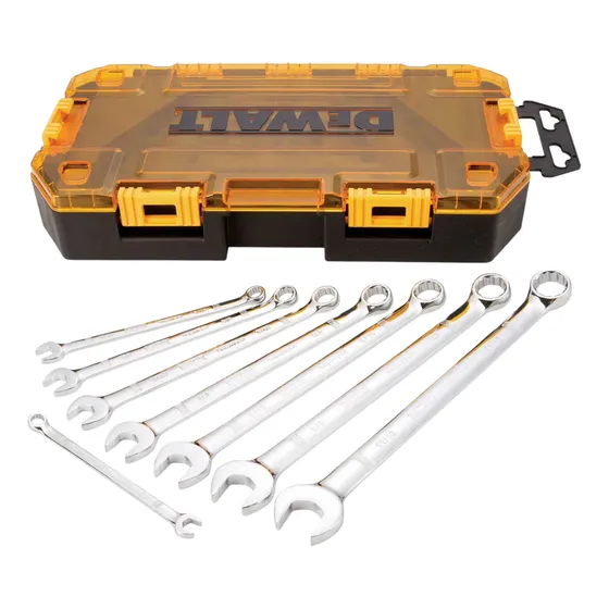 Juego De 8 Llaves Combinadas Estandar Sae Dewalt Dwmt73809