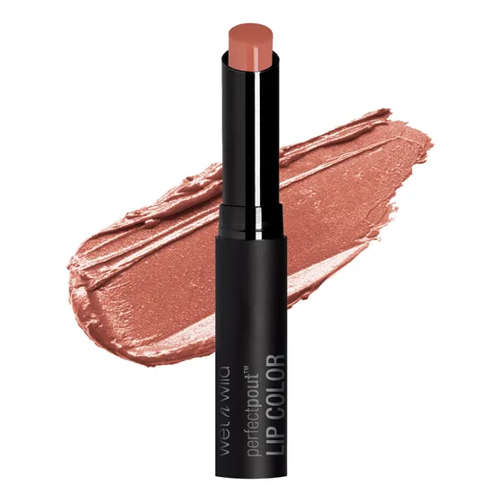 Lápiz Labial Wet N Wild Perfect Pout Naranja Rojo Bare Your