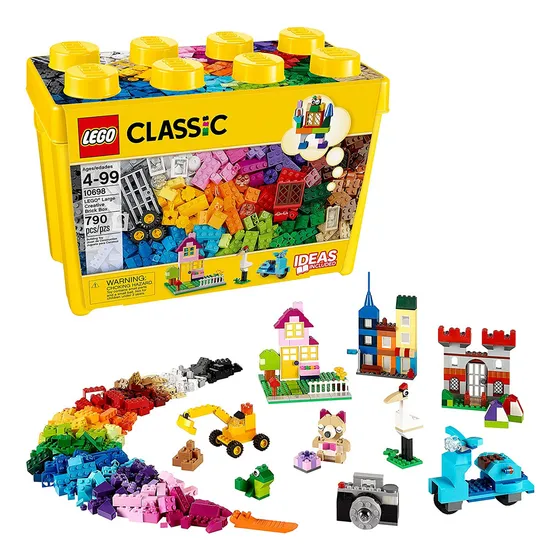 Caja De Ladrillos Lego Classic, Grande Y Creativa, 10698, Co