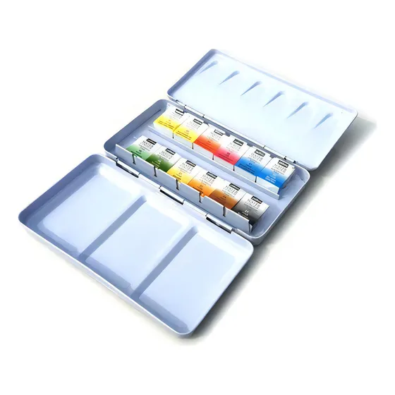 Tableta profesional de acuarela Pébéo 12 colores