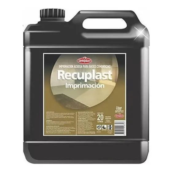 Imprimacion Recuplast Microcemento Acuosa 5lts Sinteplast