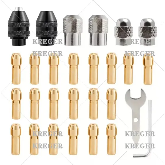 Mandril Porta Brocas, Chuck Compatible Con Dremel 3000, 4000